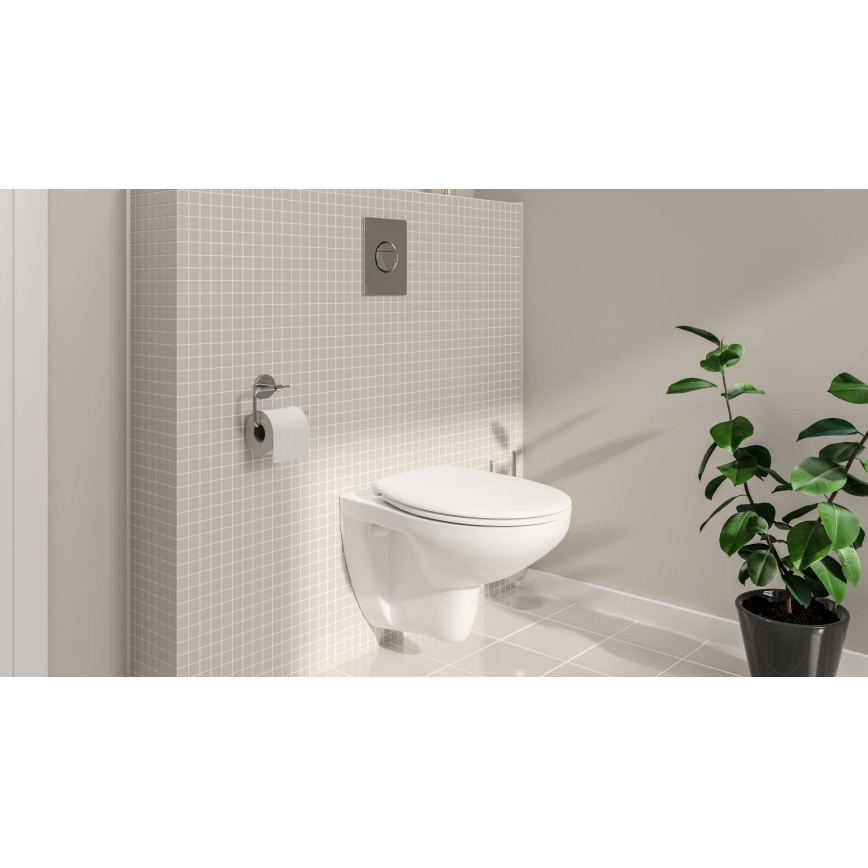 GROHE 39351000 - Inodoro suspendido BAU CERAMIC 53,1 × 36,8 × 36,3 cm cerámica/blanco