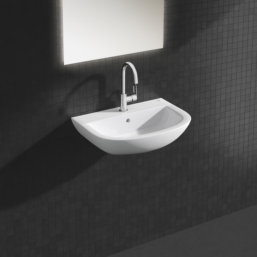GROHE 39421000 - Lavabo mural BAU CERAMIC 609 × 442 mm cerámica/blanco