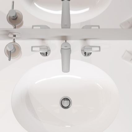 GROHE 39423000 - Lavabo empotrado BAU CERAMIC 560 × 420 mm cerámica/blanco