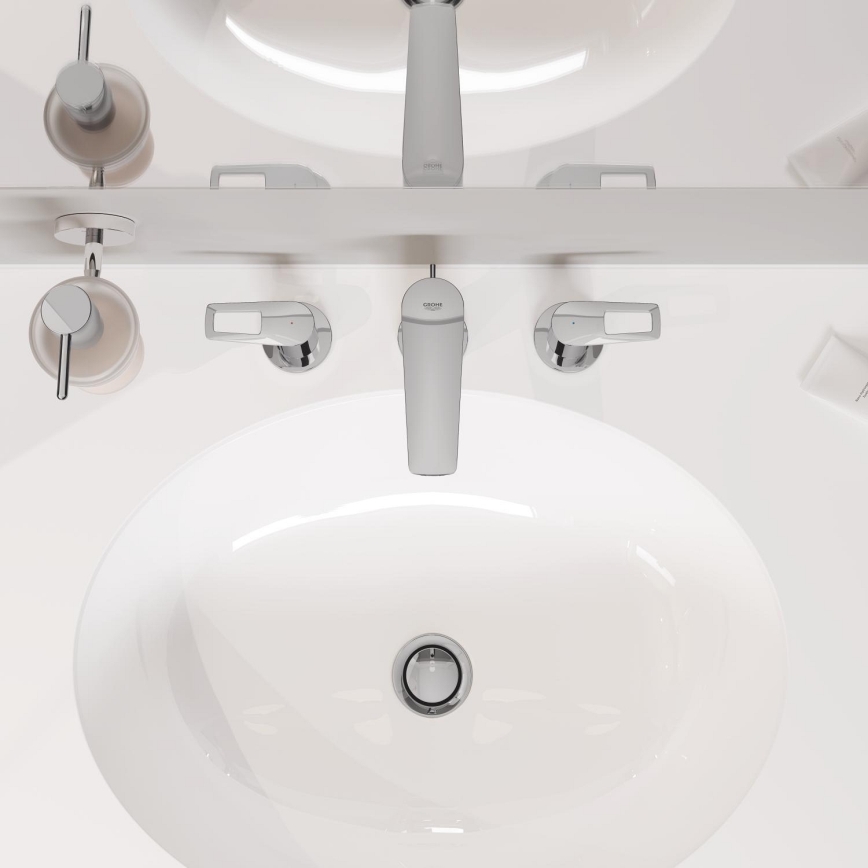 GROHE 39423000 - Lavabo empotrado BAU CERAMIC 560 × 420 mm cerámica/blanco