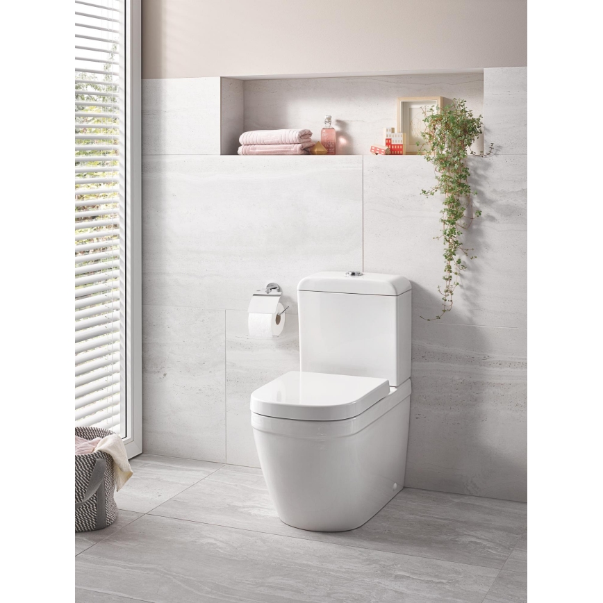 GROHE 39462000 - Conjunto de inodoro EURO CERAMIC 67,5 x 37,4 x 77,4 cm cerámica/blanco