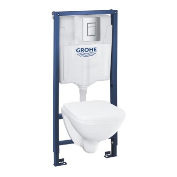 GROHE 39467000 - Juego para inodoro SOLIDO 1,13 m cerámica/blanco