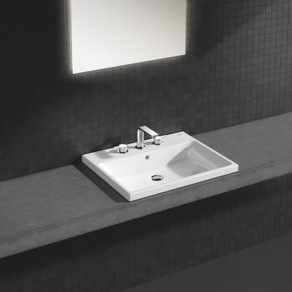 GROHE 3947900H - Lavabo CUBE CERAMIC 600 × 490 mm cerámica/blanco