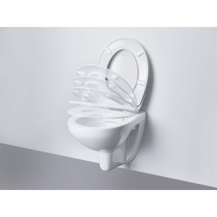 GROHE 39493000 - Asiento de inodoro BAU CERAMIC blanco duradero