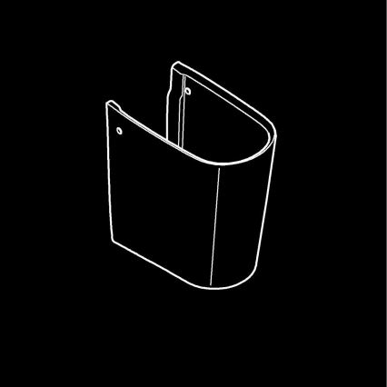 GROHE 39570000 - Semipedestal ESSENCE 320 × 319 mm cerámica/blanco