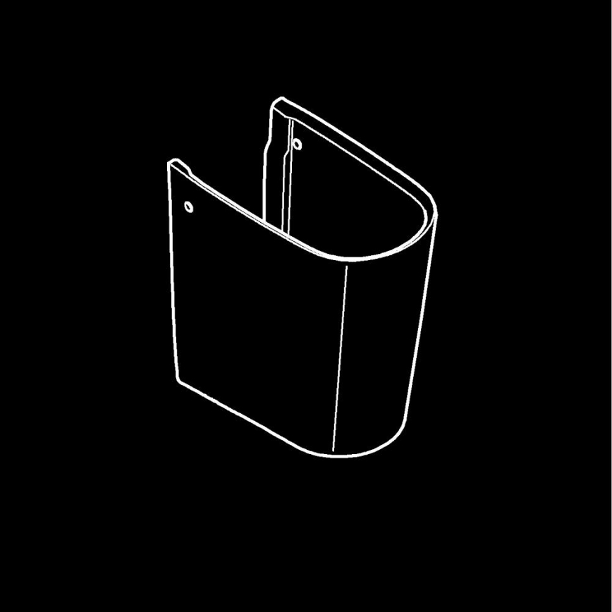 GROHE 39570000 - Semipedestal ESSENCE 320 × 319 mm cerámica/blanco