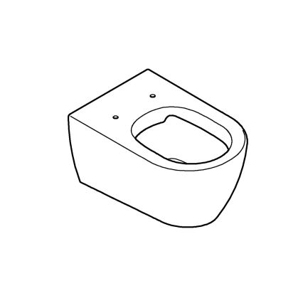 GROHE 3957100H - Inodoro suspendido ESSENCE de cerámica, color blanco