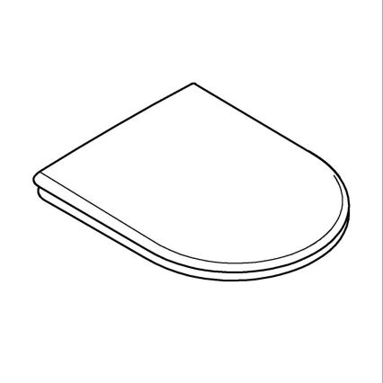 GROHE 39577001 - Asiento de inodoro ESSENCE, blanco duradero