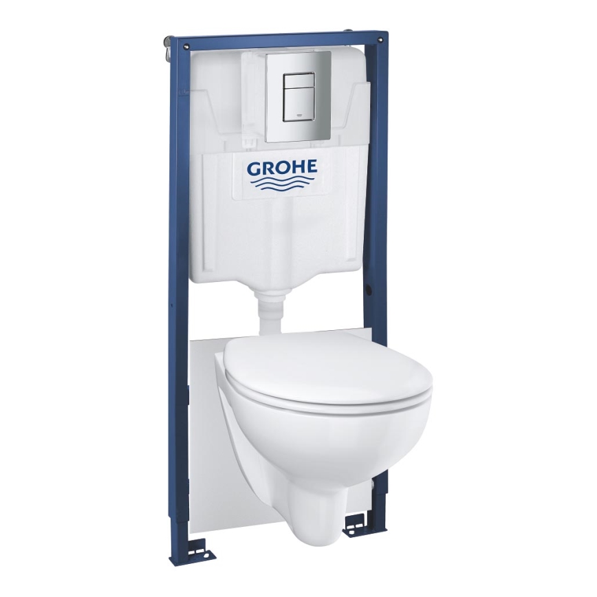 GROHE 39586000 - Juego 5 en 1 SOLIDO 1,13 m cerámica/blanco