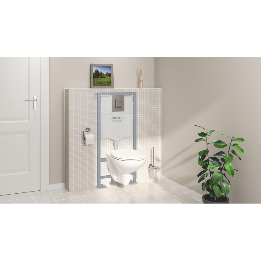 GROHE 39586000 - Juego 5 en 1 SOLIDO 1,13 m cerámica/blanco