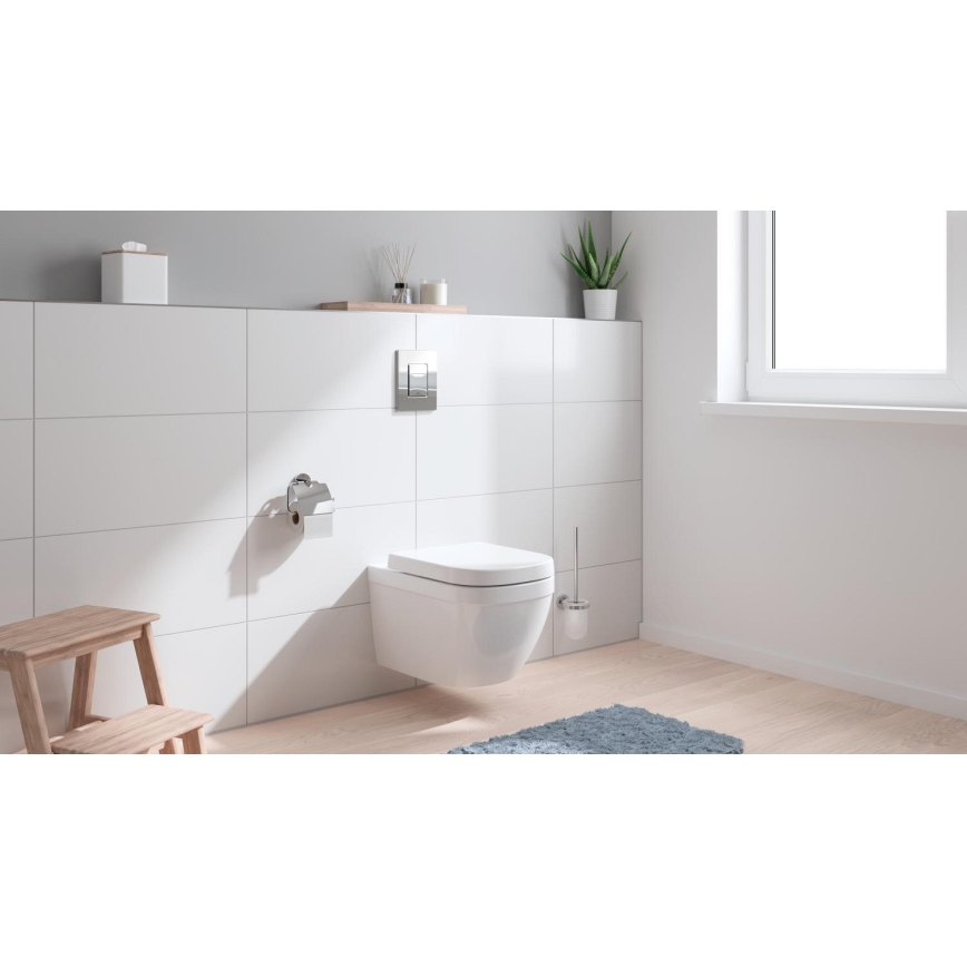 GROHE 39693000-Inodoro compacto suspendido EURO CERAMIC con Triple Vortex 53 l cerámica/blanco
