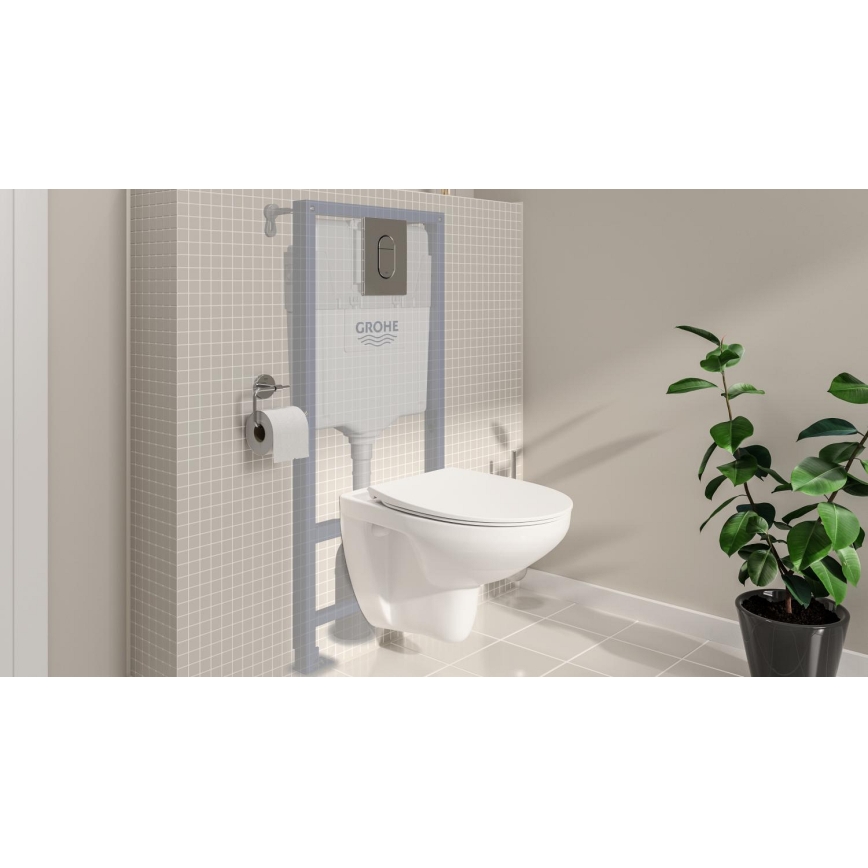GROHE 39902000 - Inodoro SOLIDO 230 x 500 x 1130 cerámica/blanco