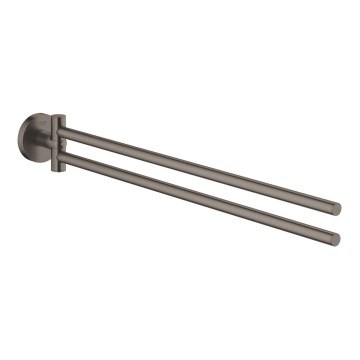 GROHE 40371AL1 - Toallero ESSENTIALS 439 mm acabado grafito