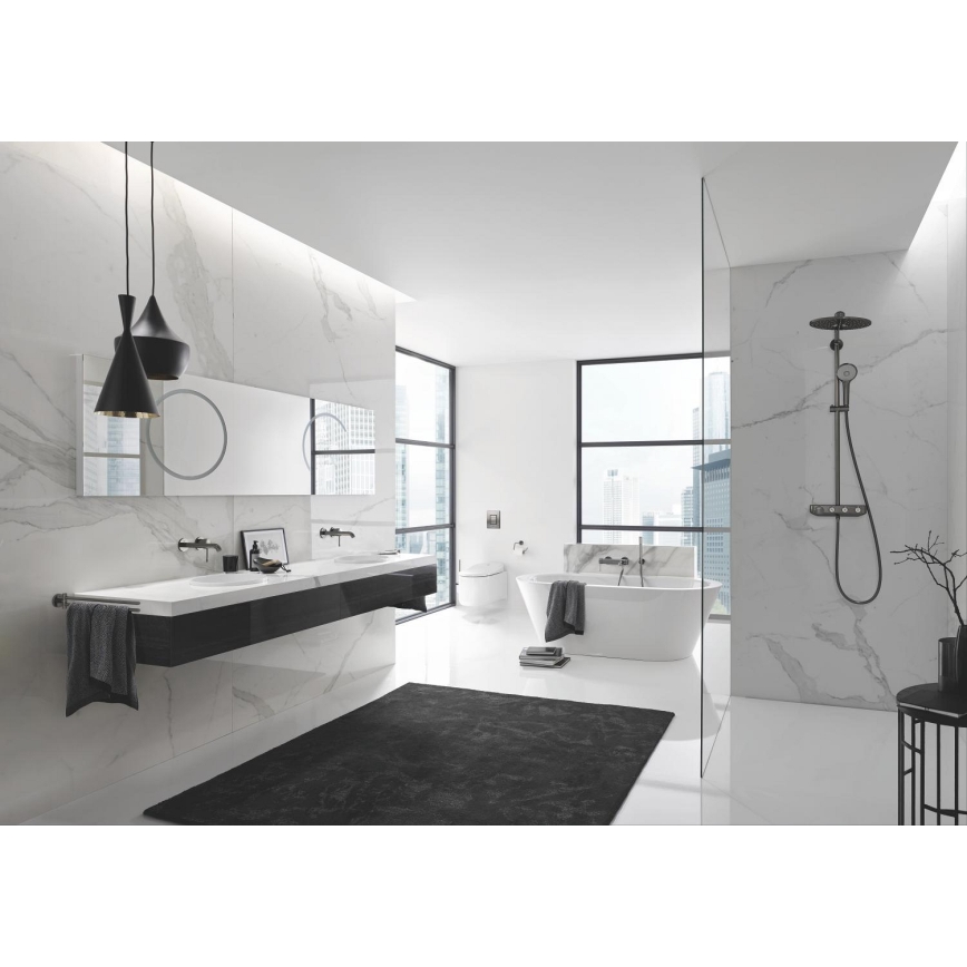 GROHE 40371AL1 - Toallero ESSENTIALS 439 mm acabado grafito