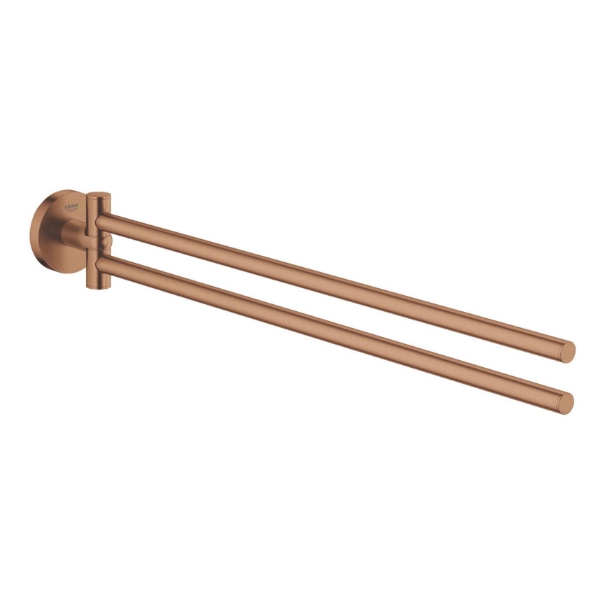 GROHE 40371DL1 - Toallero ESSENTIALS 439 mm, acabado en bronce