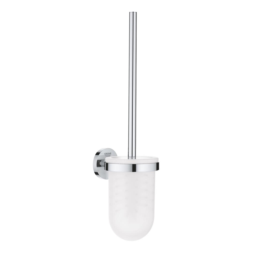 GROHE 40374001 - Set de limpieza para inodoro ESSENTIALS 12,1 x 39,8 cm cromo