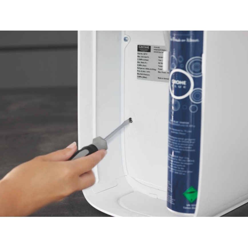 GROHE 40404001 - Filtro GROHE BLUE, tamaño S, blanco
