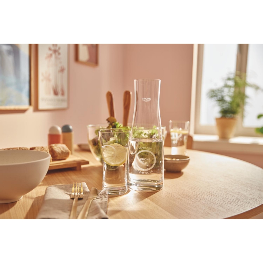 GROHE 40437000 - Juego de 6 vasos BLUE 250 ml, cristal transparente