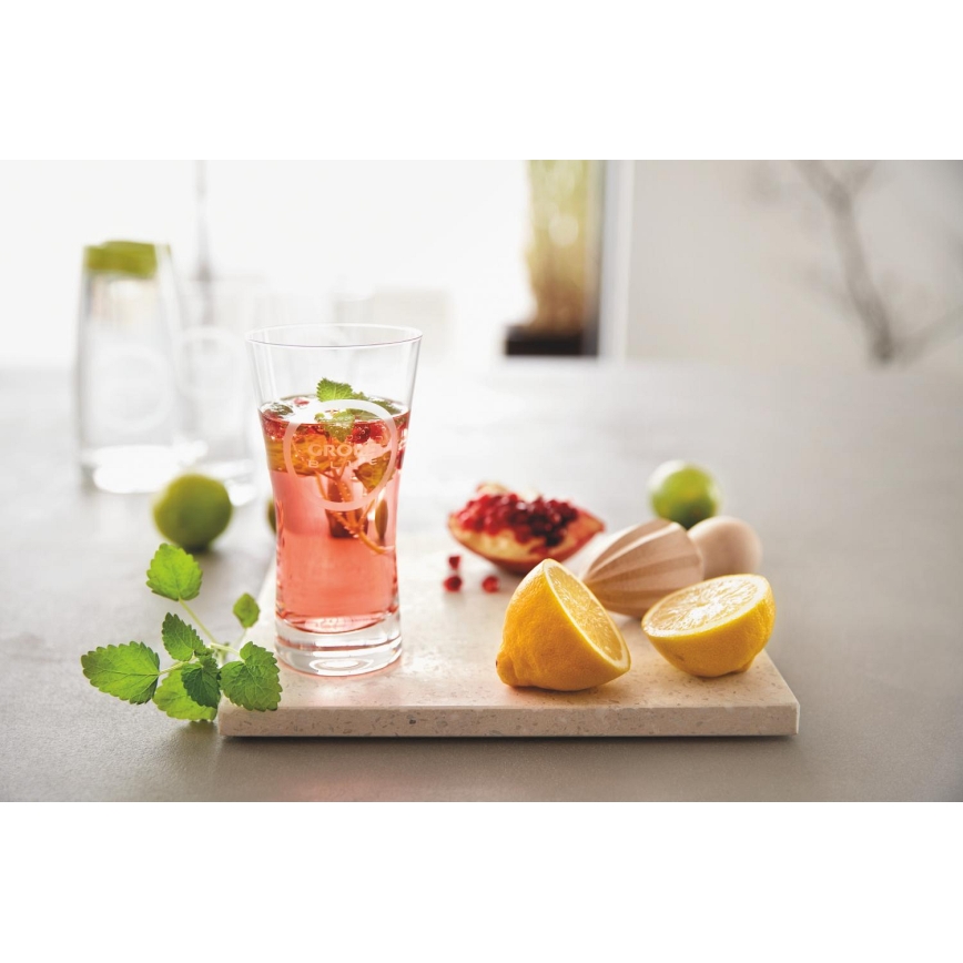 GROHE 40437000 - Juego de 6 vasos BLUE 250 ml, cristal transparente