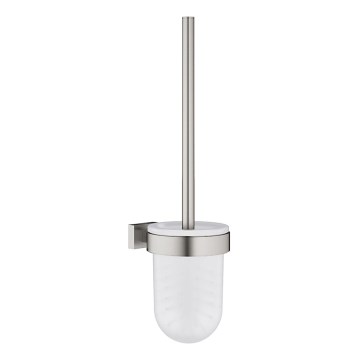 GROHE 40513DC1 - Juego de limpieza para inodoro ESSENTIALS CUBE, acero inoxidable