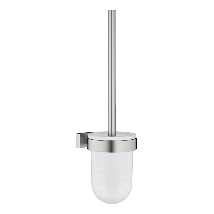 GROHE 40513DC1 - Juego de limpieza para inodoro ESSENTIALS CUBE, acero inoxidable
