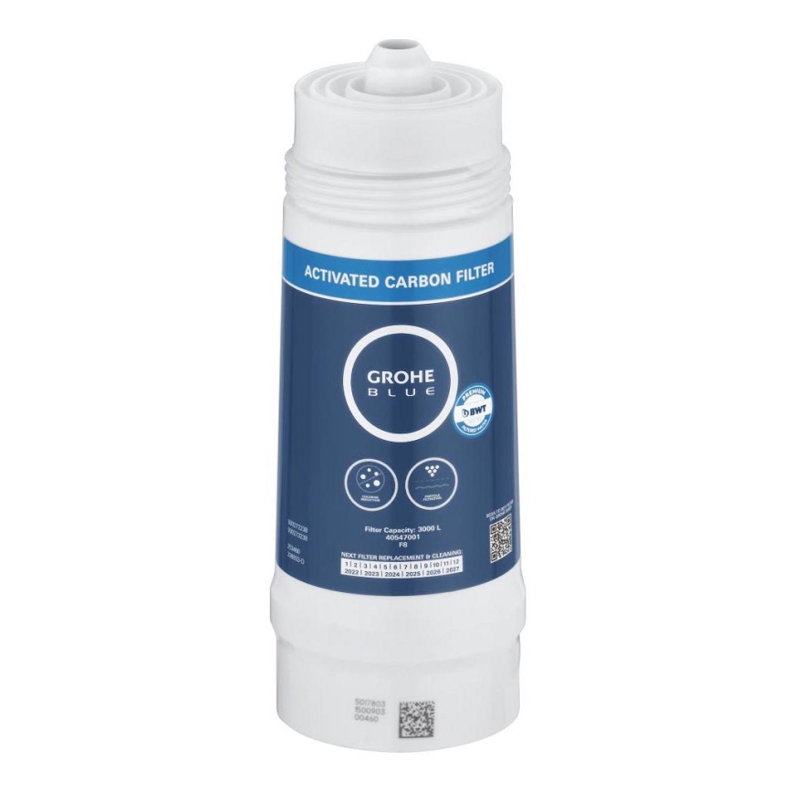 GROHE 40547001 - Filtro de repuesto GROHE BLUE, blanco