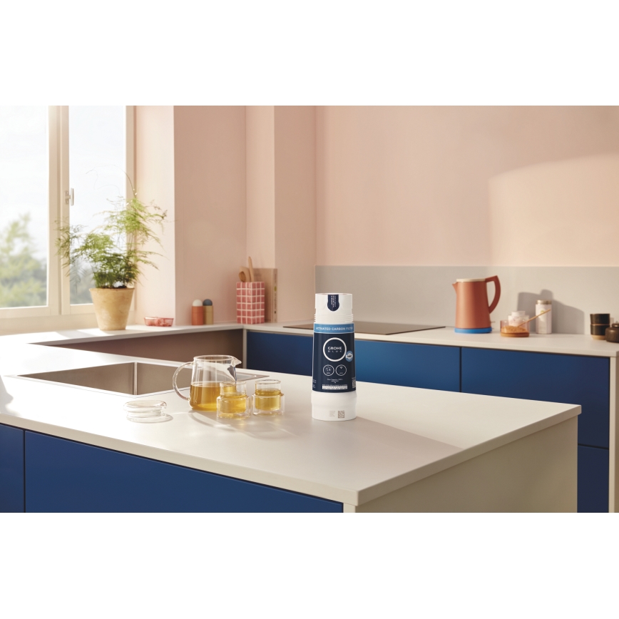 GROHE 40547001 - Filtro de repuesto GROHE BLUE, blanco