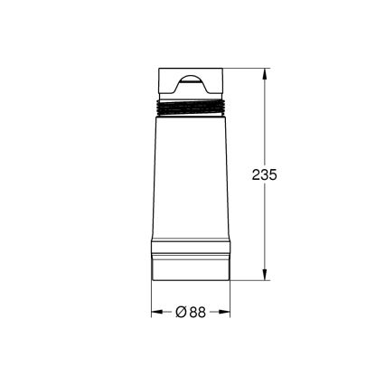 GROHE 40575002 - Filtro ULTRASAFE blanco