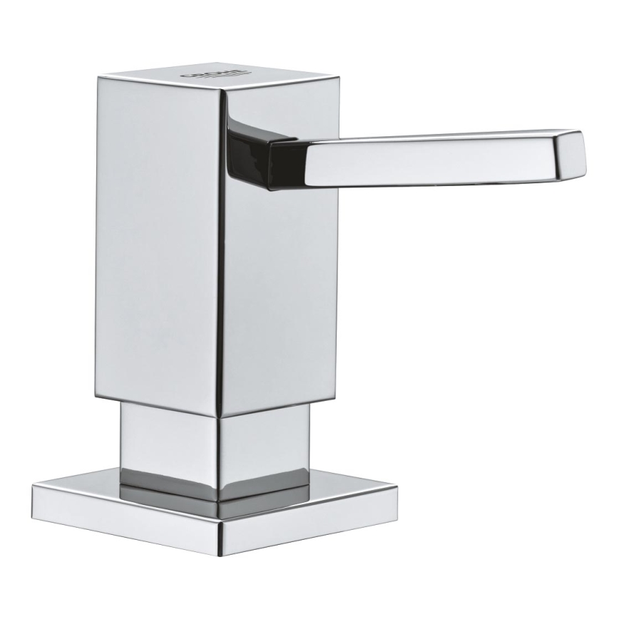 GROHE 40649000 - Dispensador de jabón CUBIC 500 ml cromo brillante