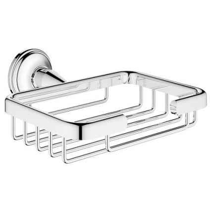 GROHE 40659001 - Repisa de esquina ESSENTIALS AUTHENTIC, acabado cromo brillante