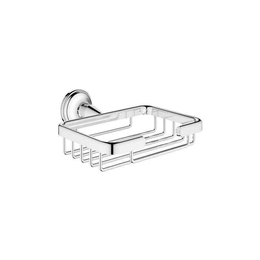 GROHE 40659001 - Repisa de esquina ESSENTIALS AUTHENTIC, acabado cromo brillante