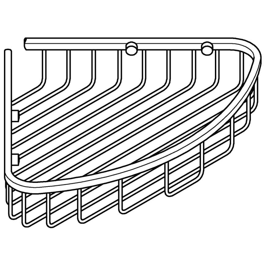 GROHE 40663001 - Jabonera de alambre BAUCOSMOPOLITAN, acabado en cromo brillante