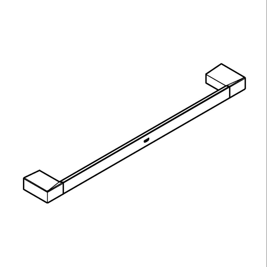GROHE 40767000 - Barra para toallas SELECTION CUBE 500 mm, cromo brillante