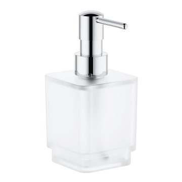 GROHE 40805000 - Dispensador de jabón líquido SELECTION CUBE 300 ml, cromo brillante
