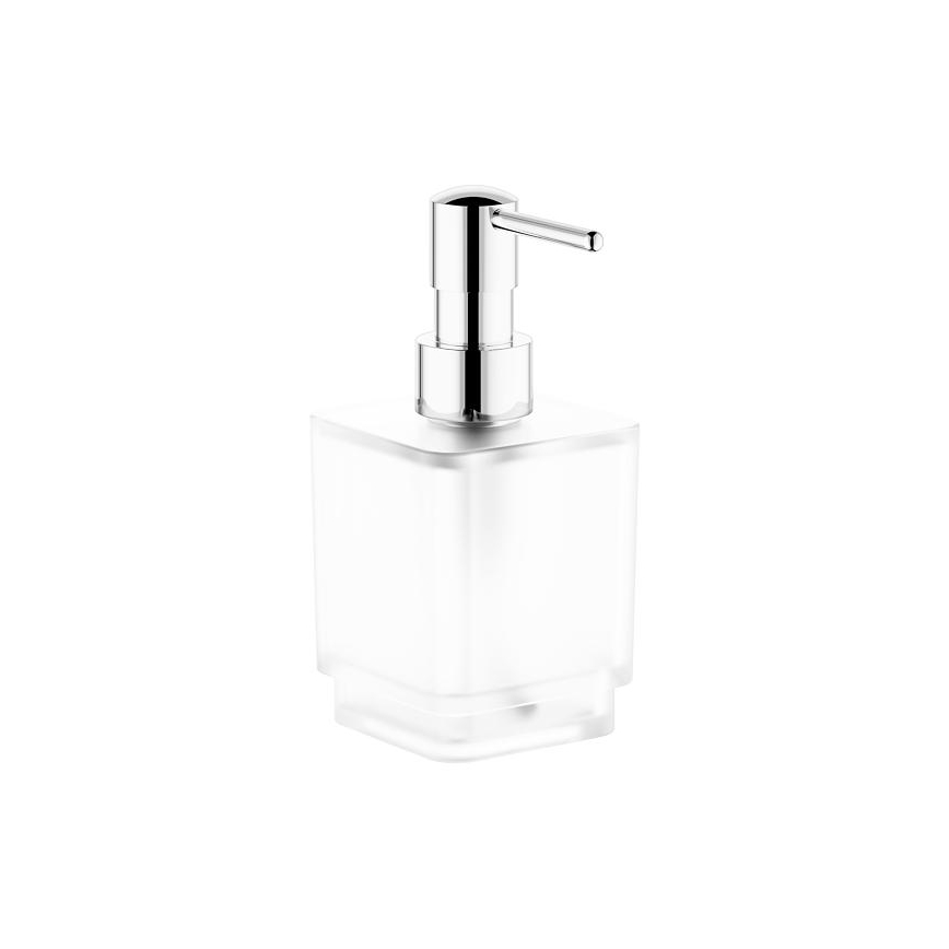 GROHE 40805000 - Dispensador de jabón líquido SELECTION CUBE 300 ml, cromo brillante