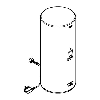 GROHE 40831001 - Depósito RED de 7 l en acero inoxidable