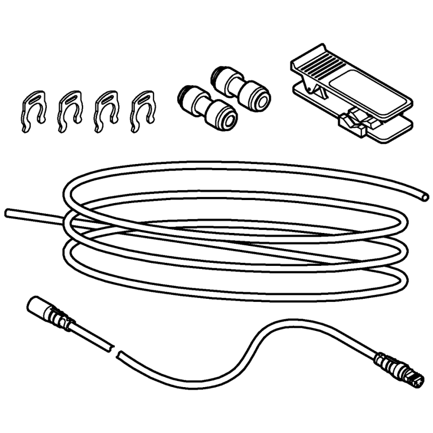 GROHE 40843000 - Kit de extensión BLUE cromo brillante