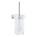 GROHE 40857000 - Juego de limpieza para inodoro SELECTION CUBE, cromo brillante