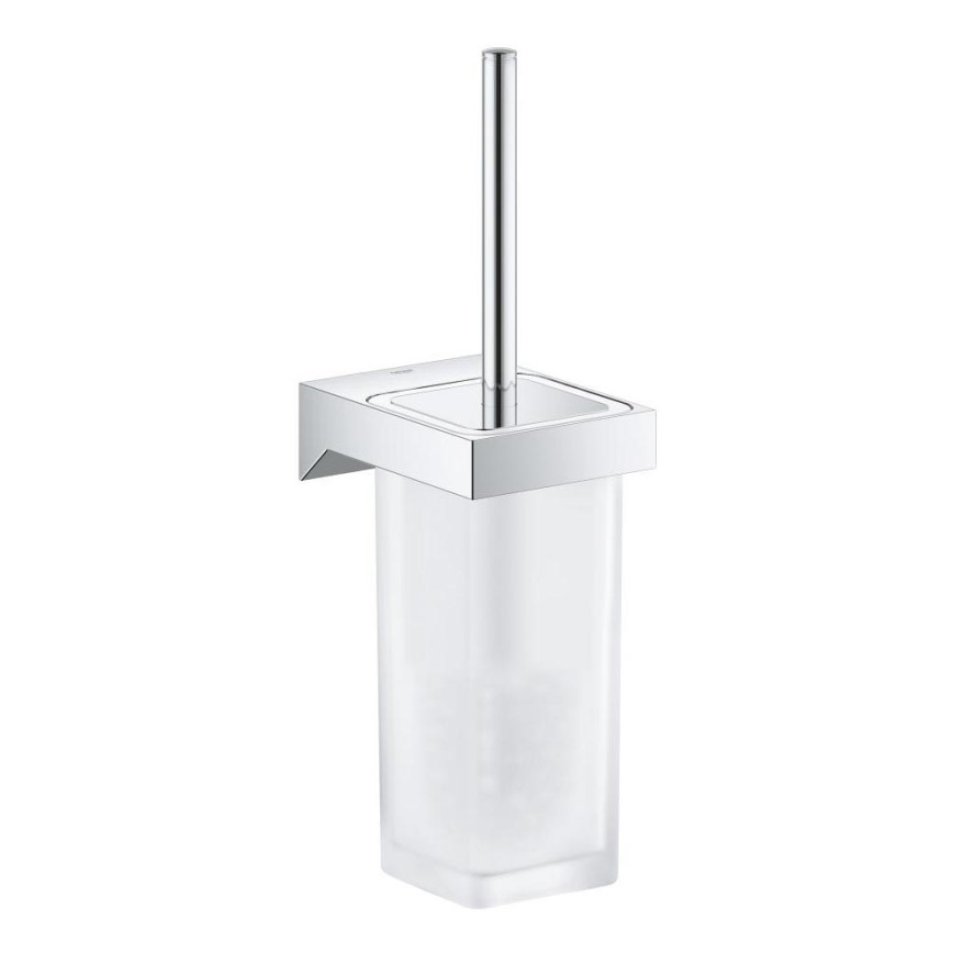 GROHE 40857000 - Juego de limpieza para inodoro SELECTION CUBE, cromo brillante