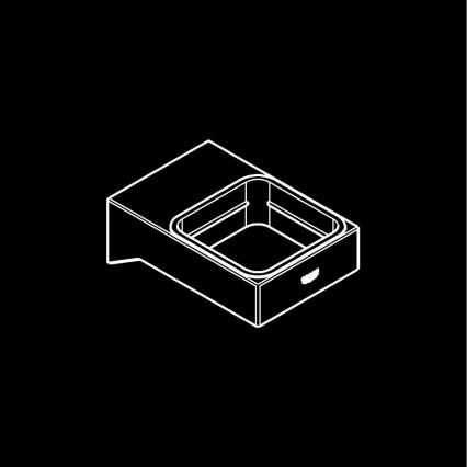 GROHE 40865000 - Soporte SELECTION CUBE cromo brillante