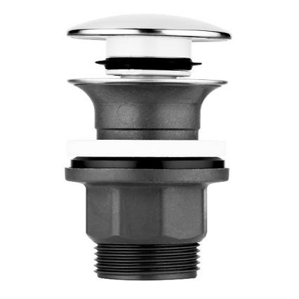 GROHE 40869000 - Conjunto de desagüe, diámetro 63 mm, cromo brillante