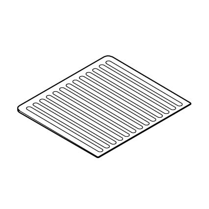 GROHE 40871K00 - Bandeja de goteo 450 x 400 mm cerámica/negro