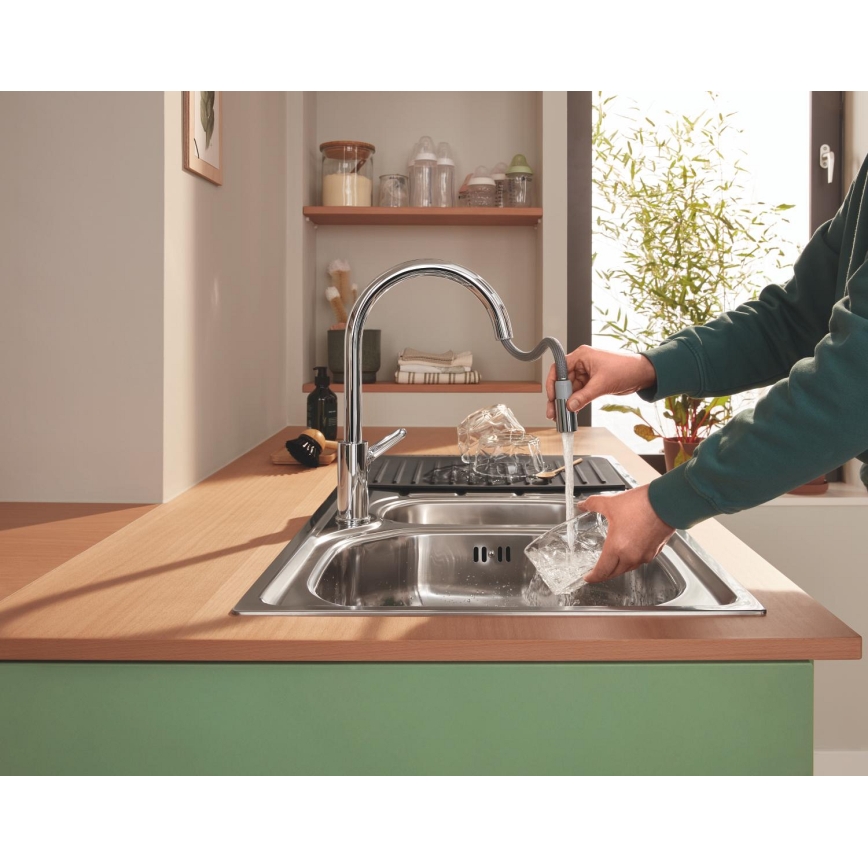 GROHE 40872K00 - Bandeja de goteo 450 x 250 mm cerámica/negra