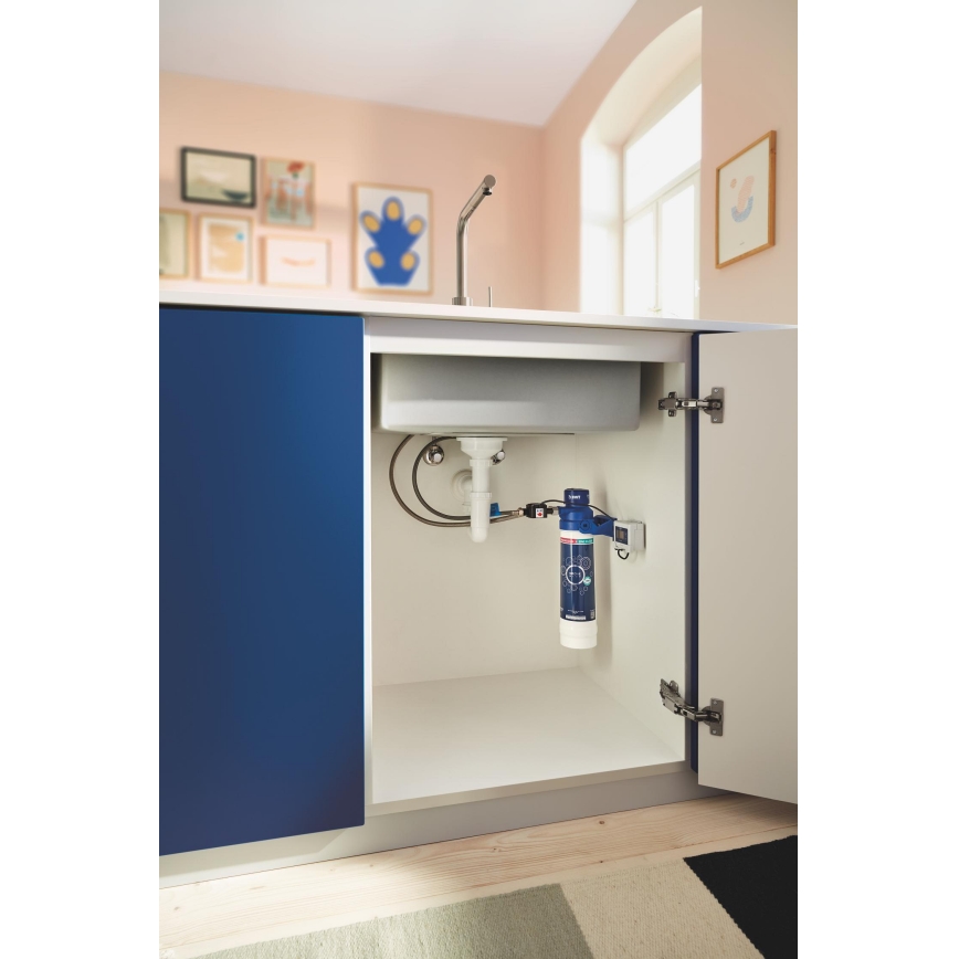 GROHE 40875000 - Kit de inicio para filtro BLUE, cromo brillante