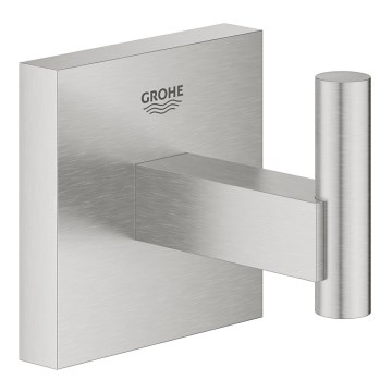 GROHE 40961DC0 - Gancho para albornoz START CUBE de acero inoxidable
