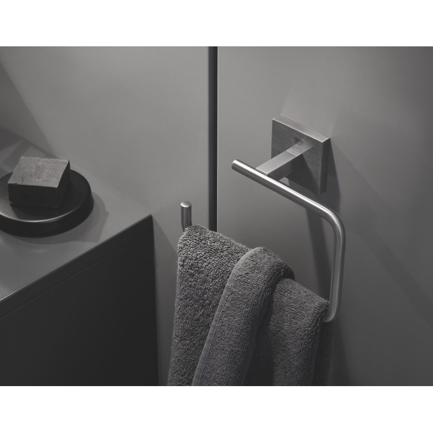 GROHE 40975DC0 - Toallero START CUBE en acero inoxidable