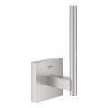 GROHE 40979DC0 - Soporte para rollo de papel higiénico de repuesto START CUBE, acabado cromado brillante