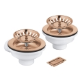 GROHE 40997DL0 - Kit de desagüe accesorio en acabado bronce