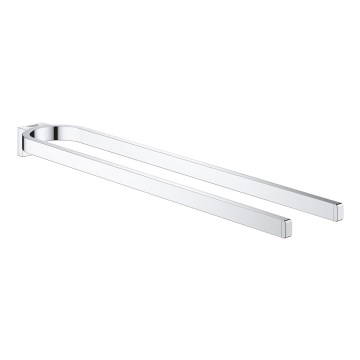 GROHE 41059000 - Toallero doble SELECTION 411 mm cromo brillante