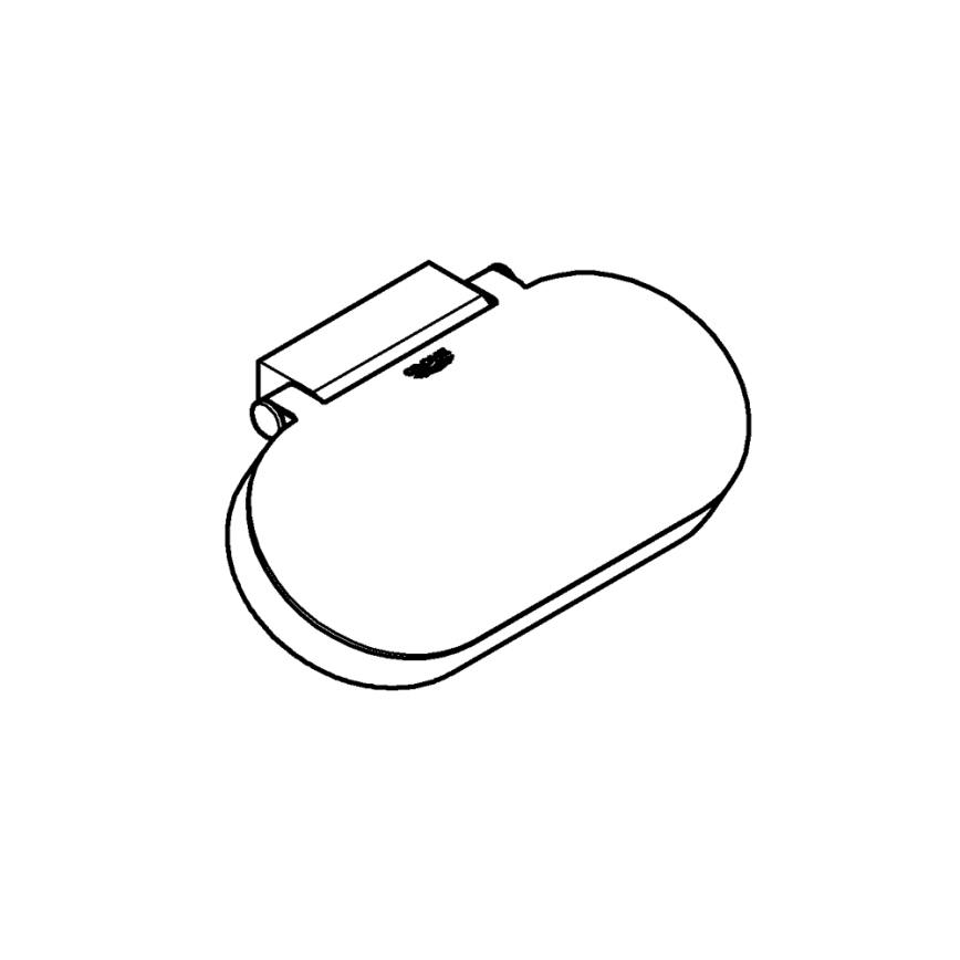 GROHE 41069000 - Portarrollos SELECTION en cromo brillante